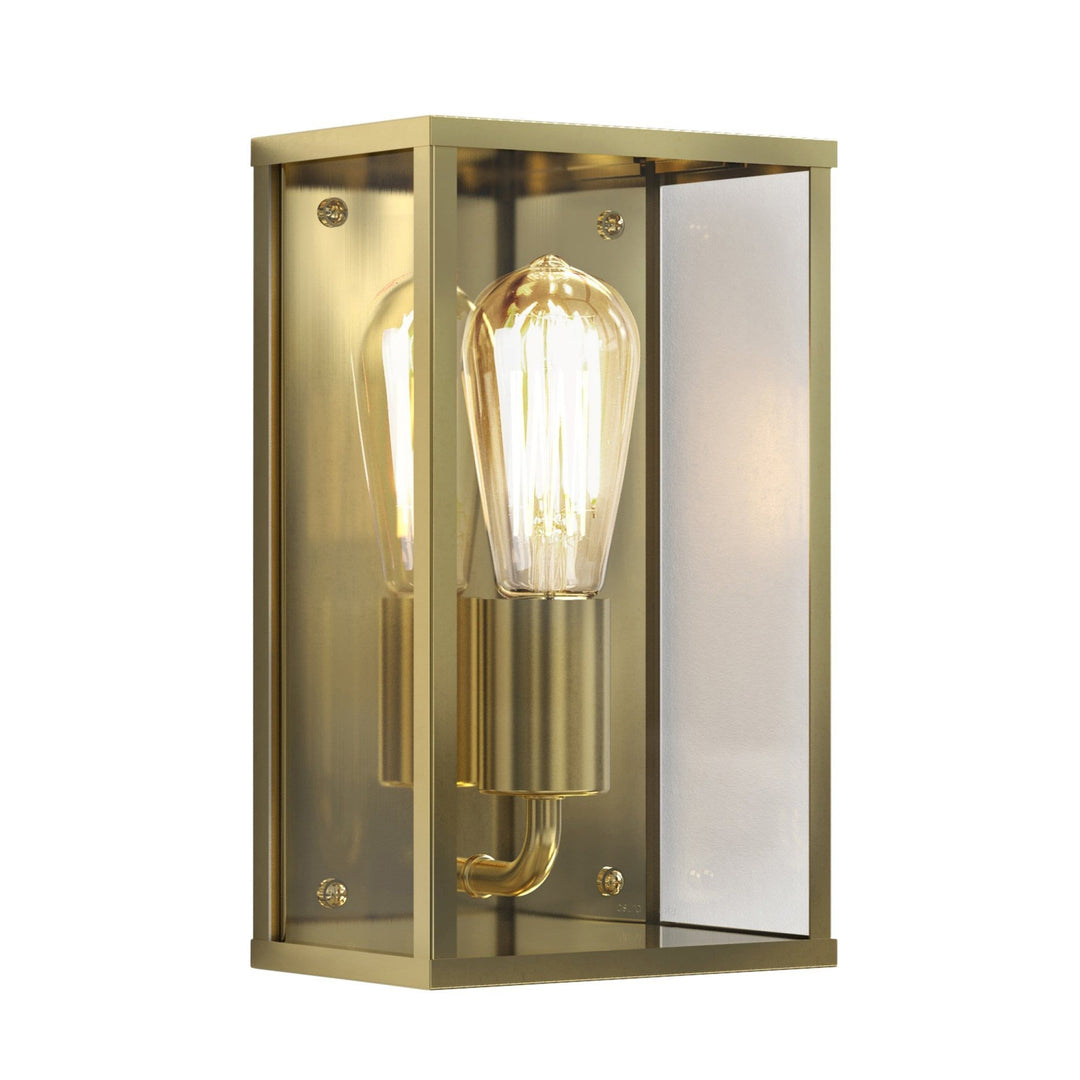 Astro 1095034 Homefield LED Coastal Wall Light Natural Brass