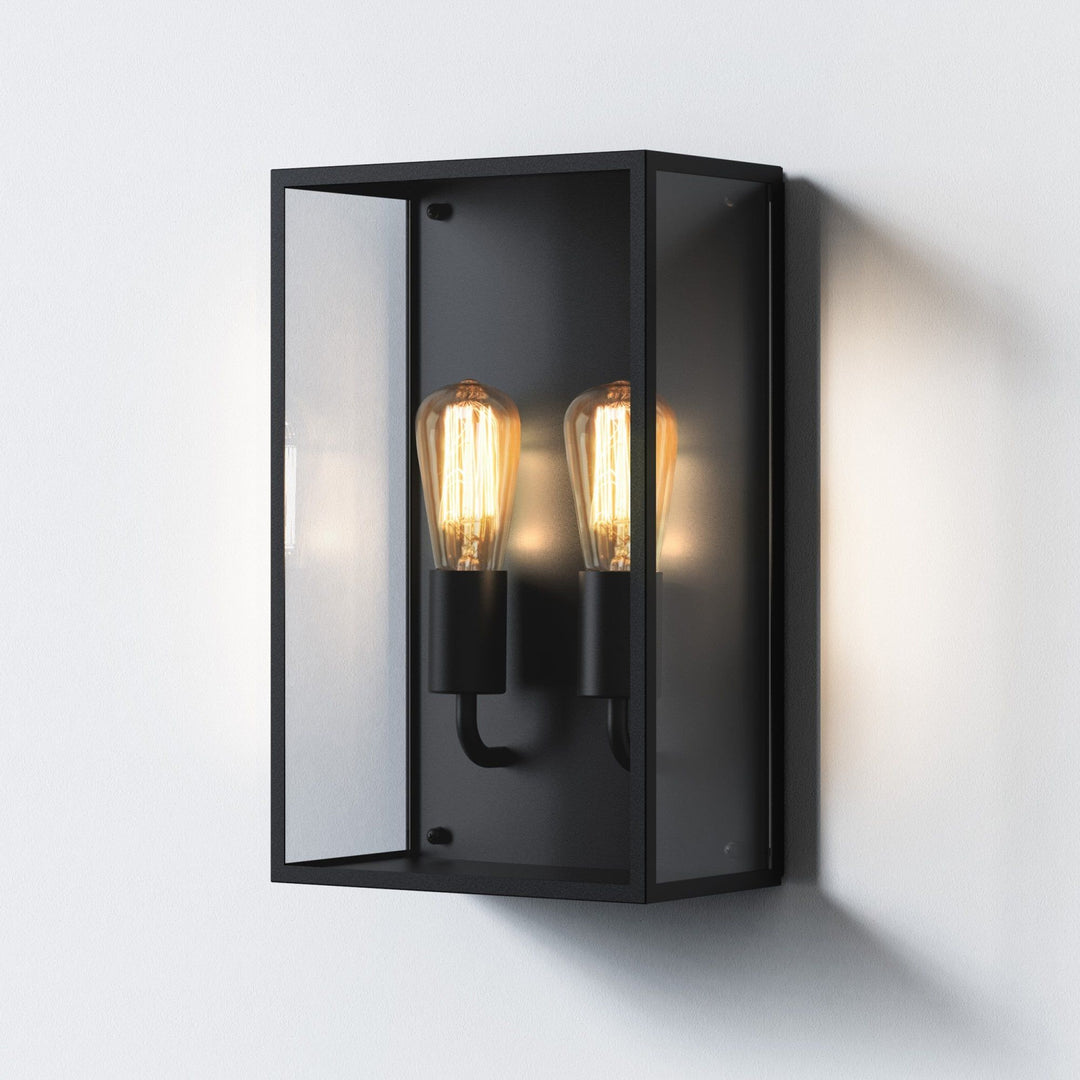 Astro 1183027 Messina Outdoor Twin Wall Light Textured Black