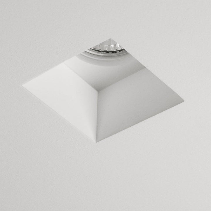 Astro 1253002 | Blanco Square Downlight | Plaster Finish