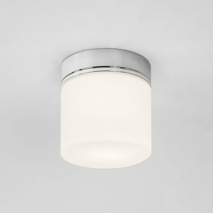 Astro 1292001 | Sabina Opal Glass Bathroom Ceiling Light | Chrome Finish