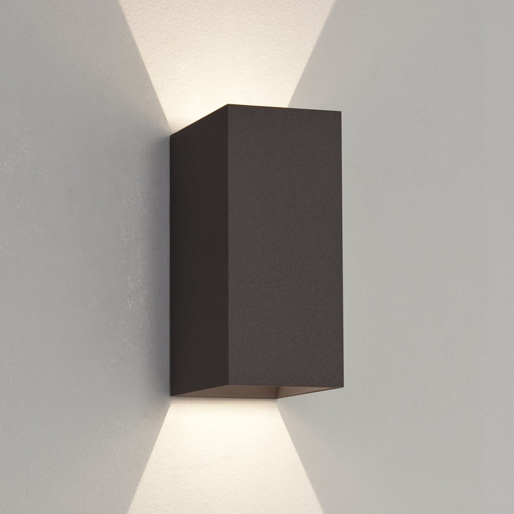 Astro 1298002 Oslo 160 LED Painted Black Exterior Wall Light