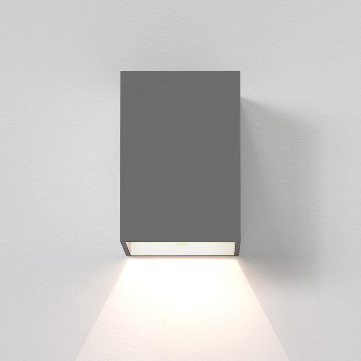 Astro 1298022 Oslo 100 LED Outdoor Wall Light Textured Grey