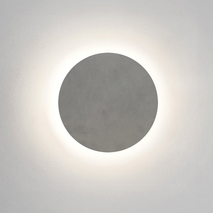 Astro 1333011 Eclipse Round 300 LED Outdoor Wall Light Concrete
