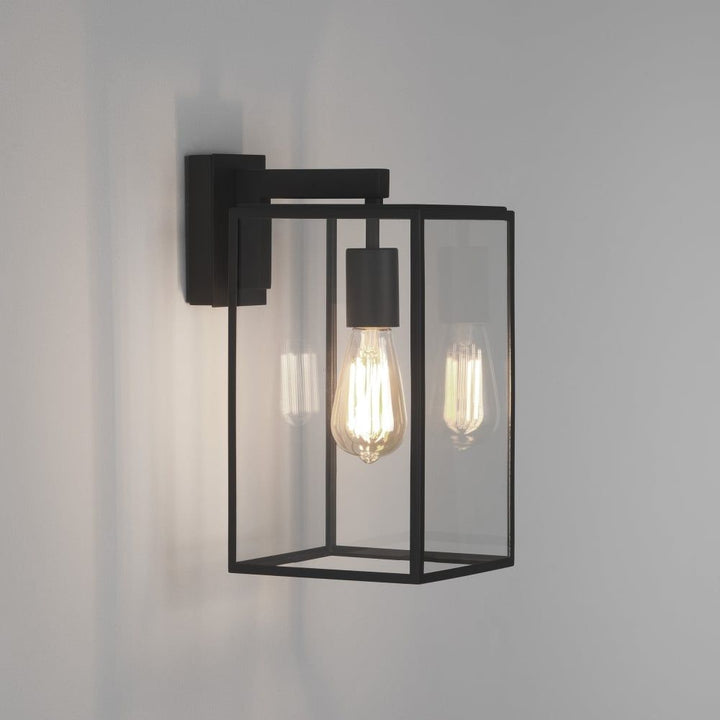 Astro 1354004 Box Lantern 350 Wall Light Black