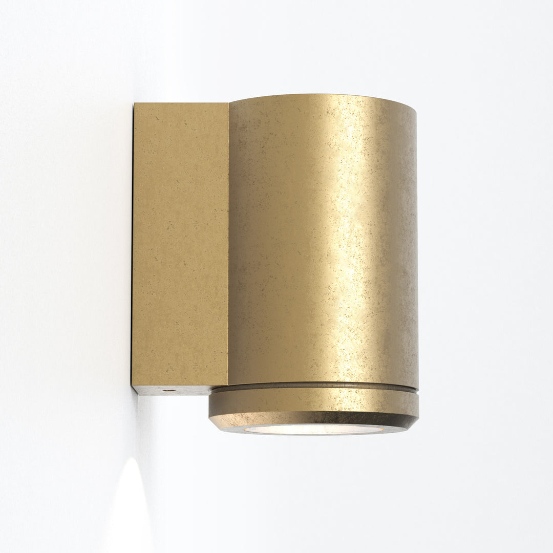 Astro 1375009 Jura Outdoor Wall Light Solid Brass