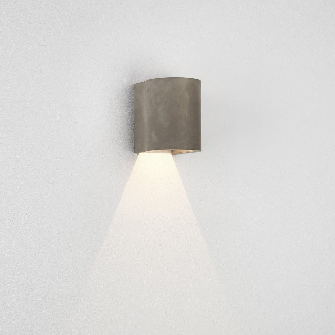 Astro 1384019 Dunbar 120 LED Outdoor Wall Light Concrete