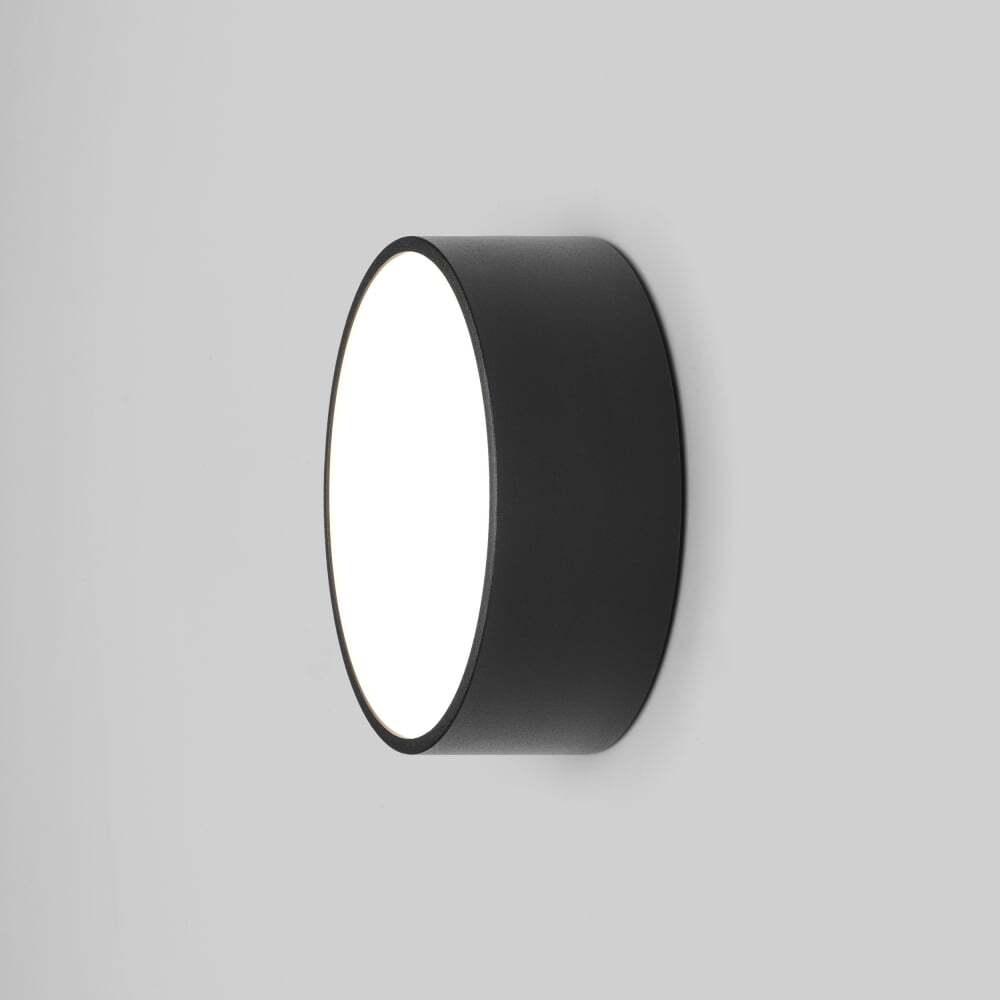 Astro 1391002 Kea Round 150 Outdoor LED Wall/Ceiling Light Black