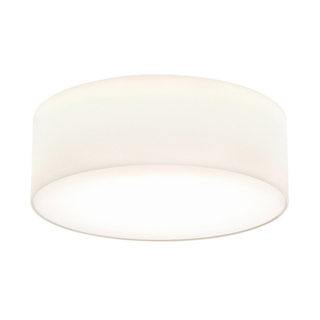 Astro 1421001 Cambria 380 Flush Ceiling Light White Fabric