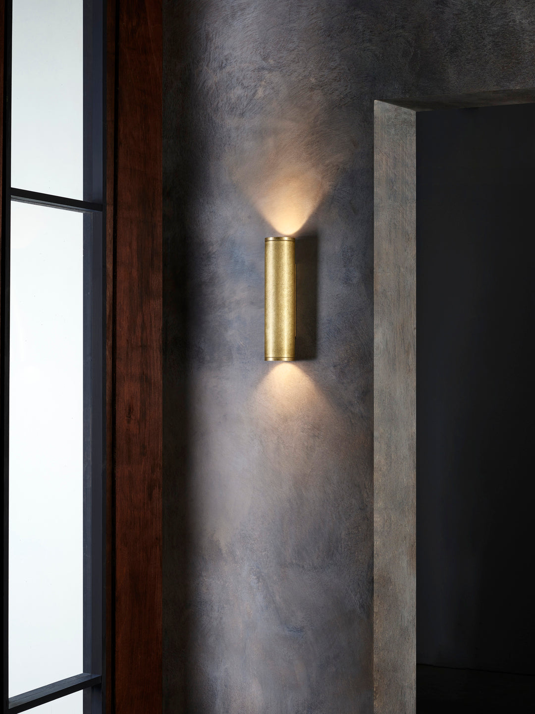 Astro 1428017 Ava Outdoor Wall Light Solid Brass