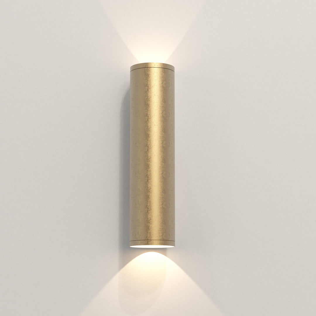 Astro 1428017 Ava Outdoor Wall Light Solid Brass