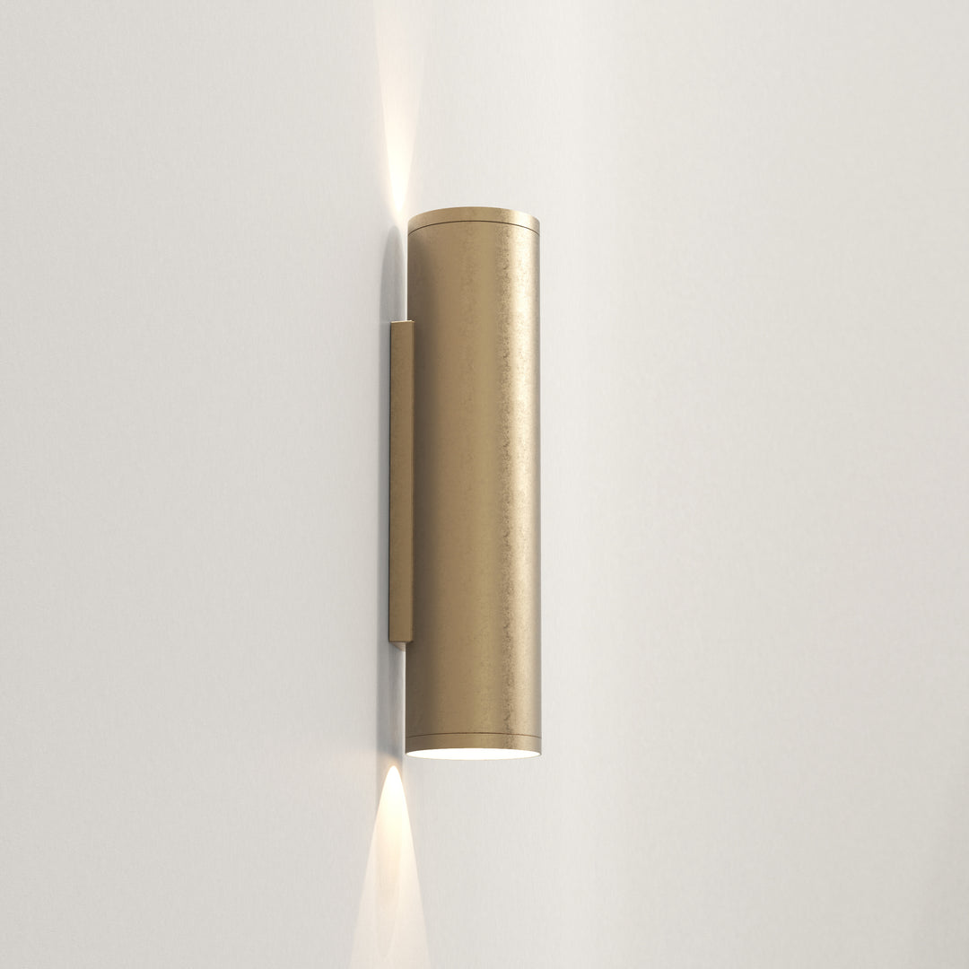 Astro 1428017 Ava Outdoor Wall Light Solid Brass