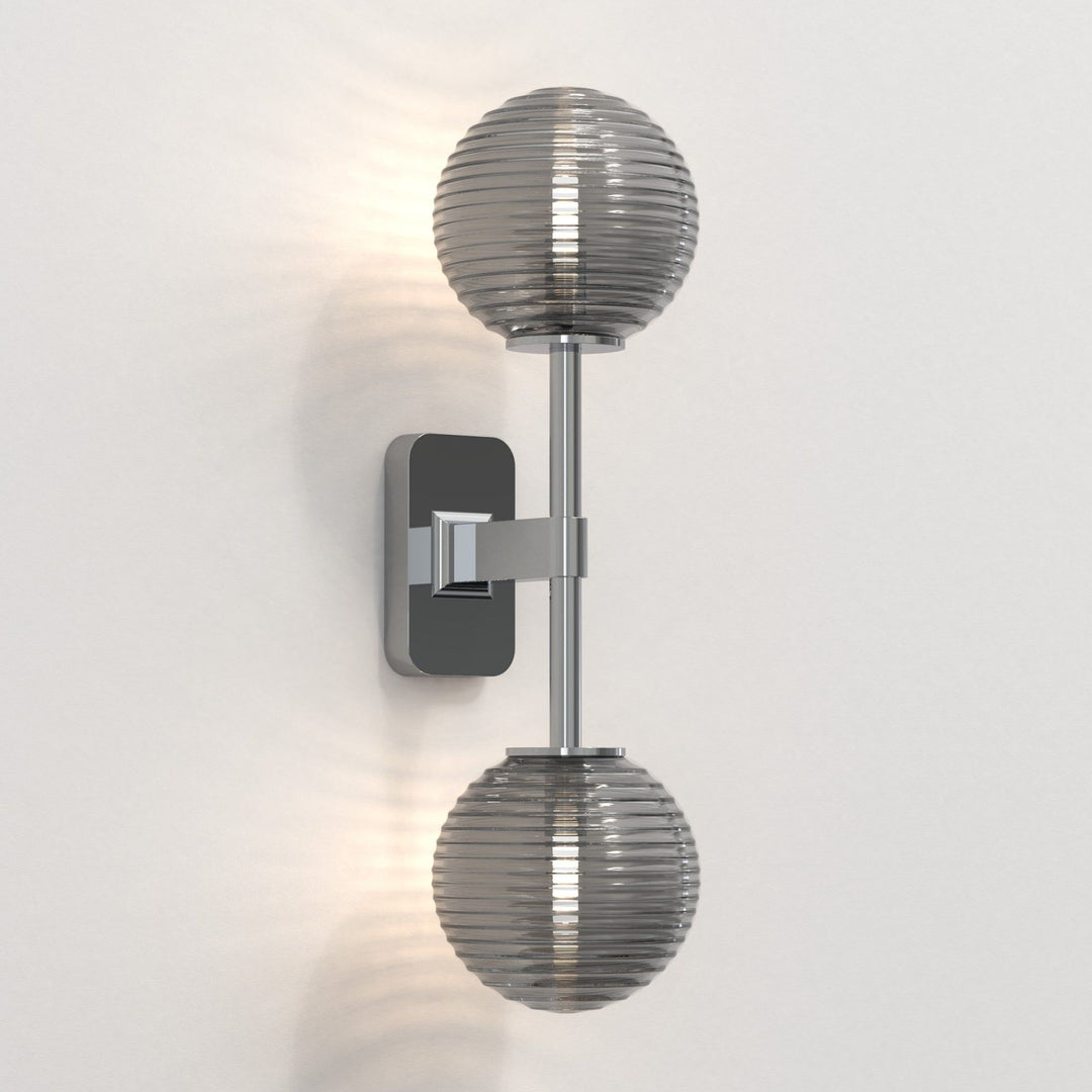 Astro 1429002 Tacoma Twin Bathroom Wall Light Polished Chrome