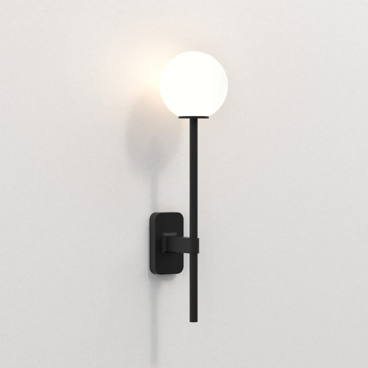 Astro 1429006 Tacoma Single Grande Bathroom Wall Light Matt Black