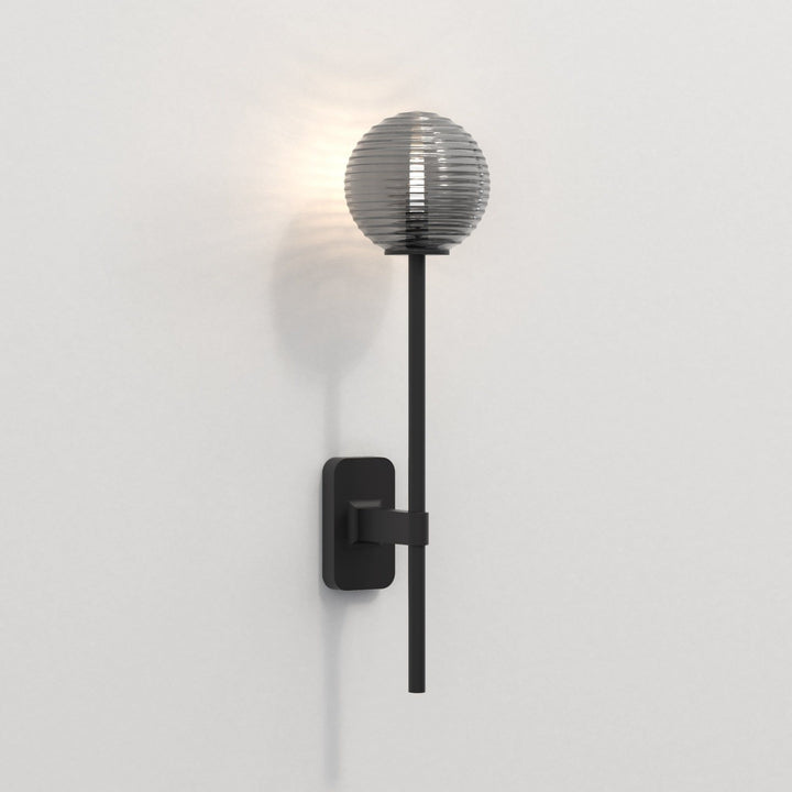 Astro 1429006 Tacoma Single Grande Bathroom Wall Light Matt Black