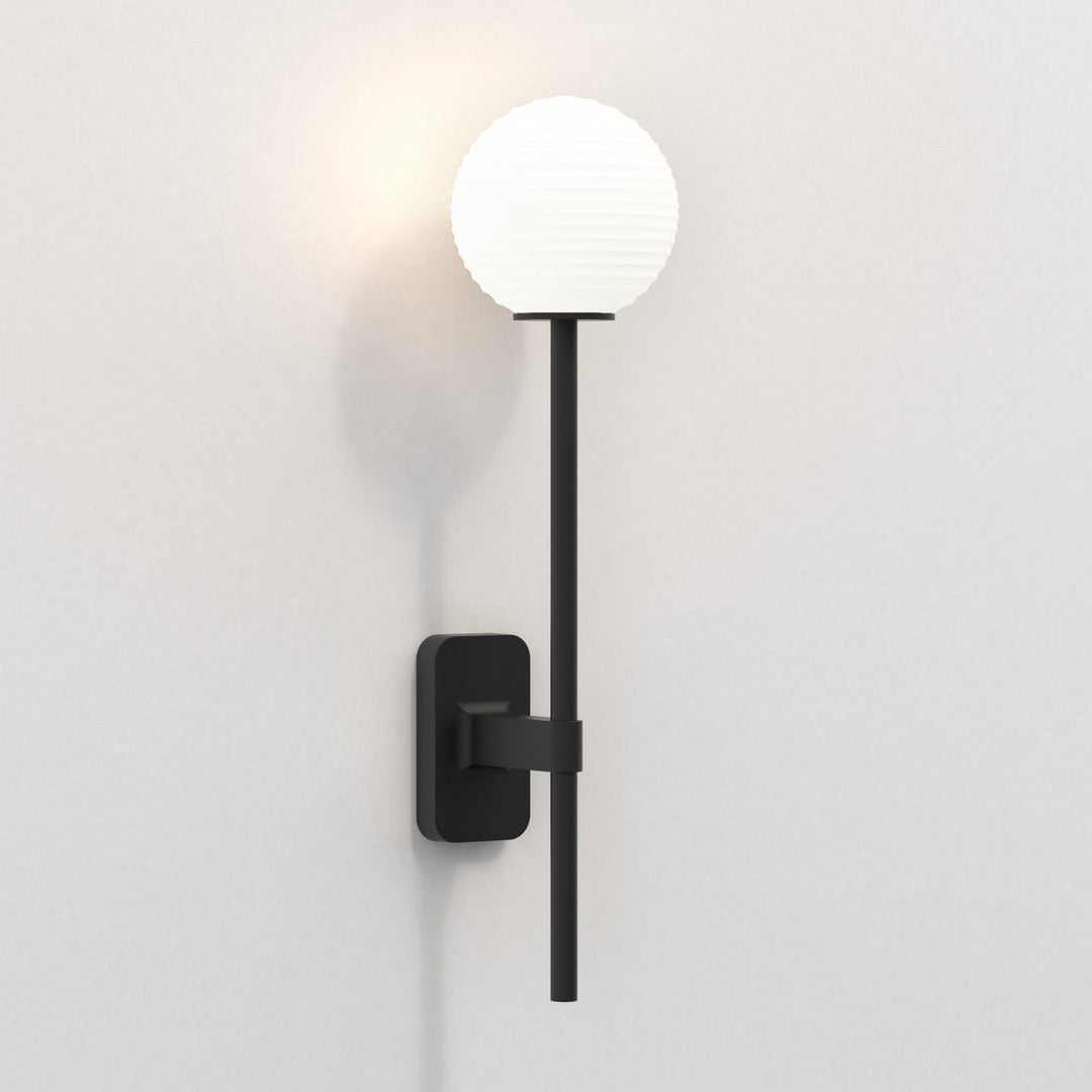 Astro 1429006 Tacoma Single Grande Bathroom Wall Light Matt Black