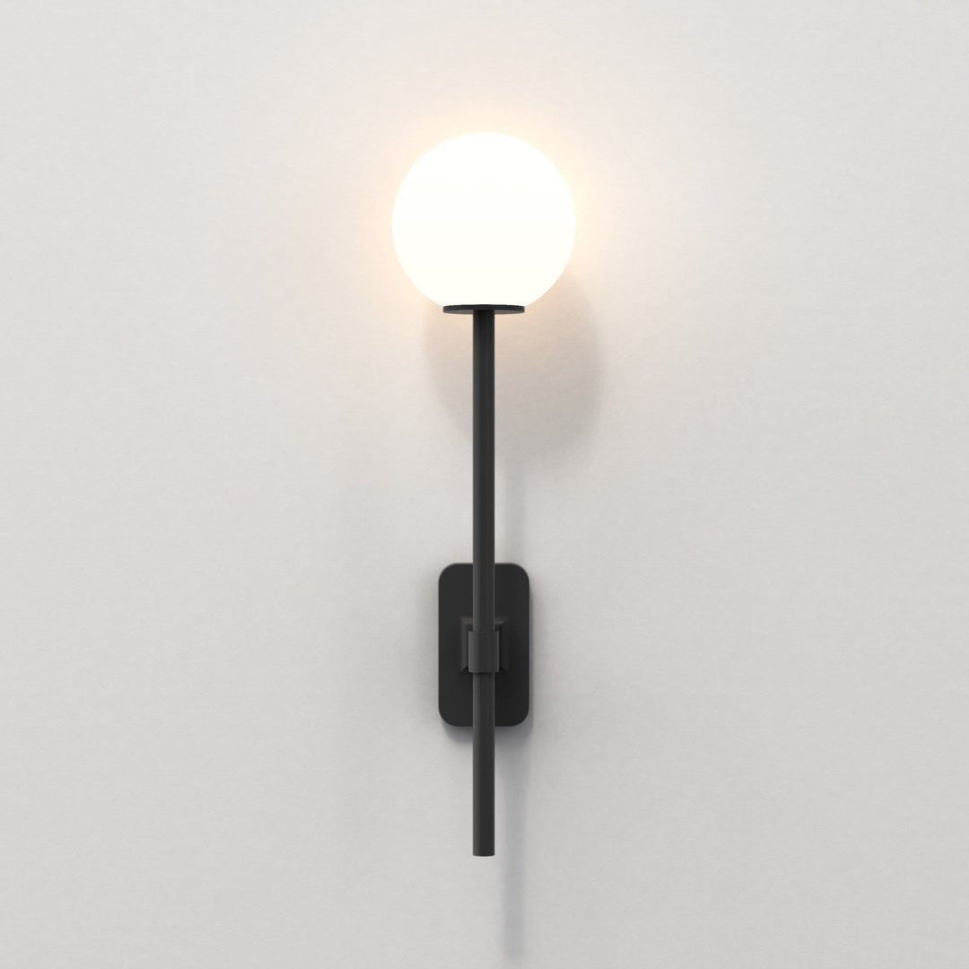 Astro 1429006 Tacoma Single Grande Bathroom Wall Light Matt Black