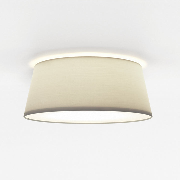 Astro 1471006 Fife 330 | 1 Light Ceiling Light | Putty Fabric Shade