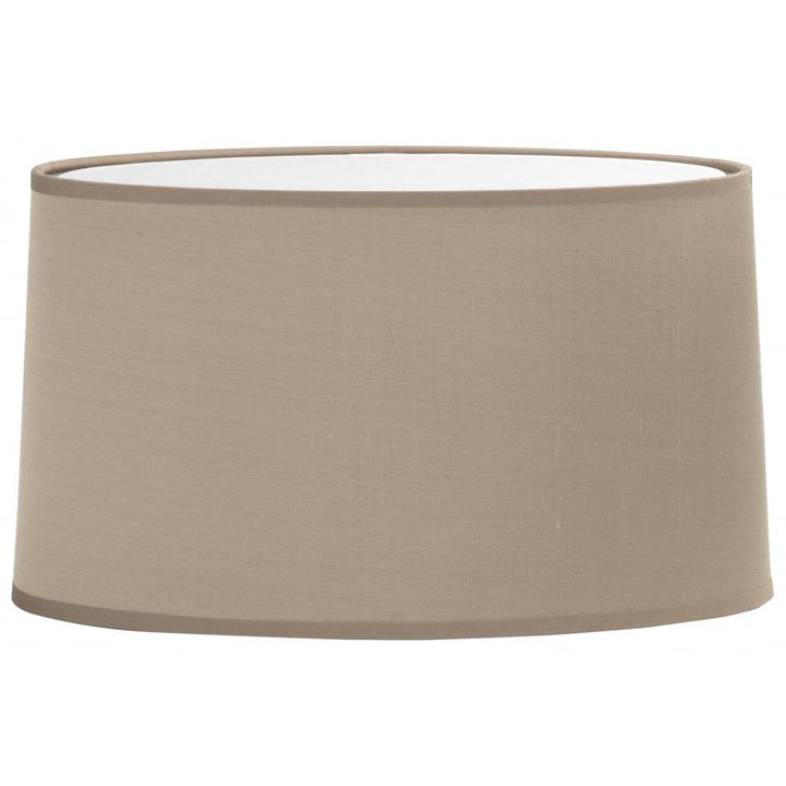 Astro 5034003 Tapered Oval Shade Oyster Fabric