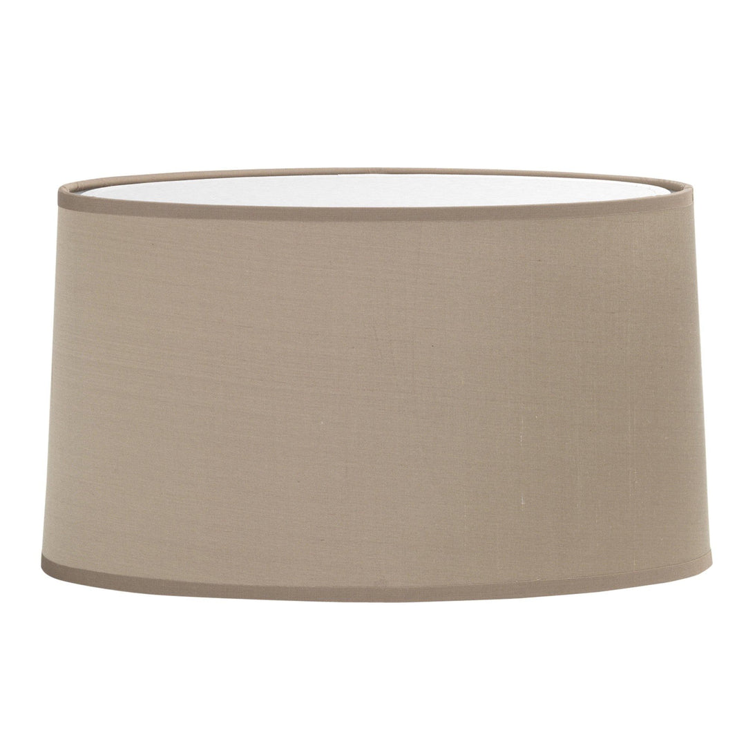 Astro 5034003 Tapered Oval Shade Oyster Fabric