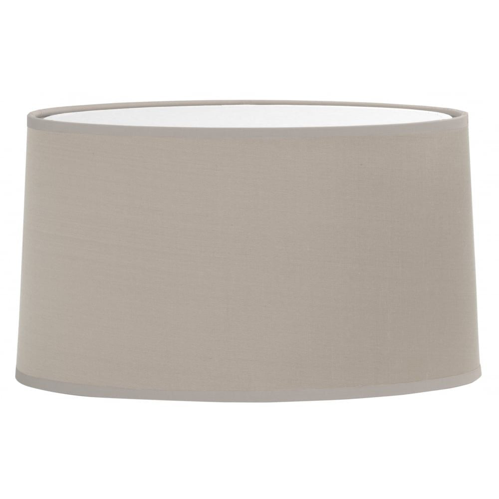 Astro 5034004 Tapered Oval Shade Putty Fabric