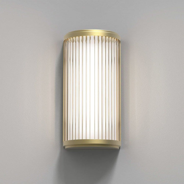 Astro 1380026 | Versailles 250 Phase Dimmable LED Bathroom Wall Light | Matt Gold