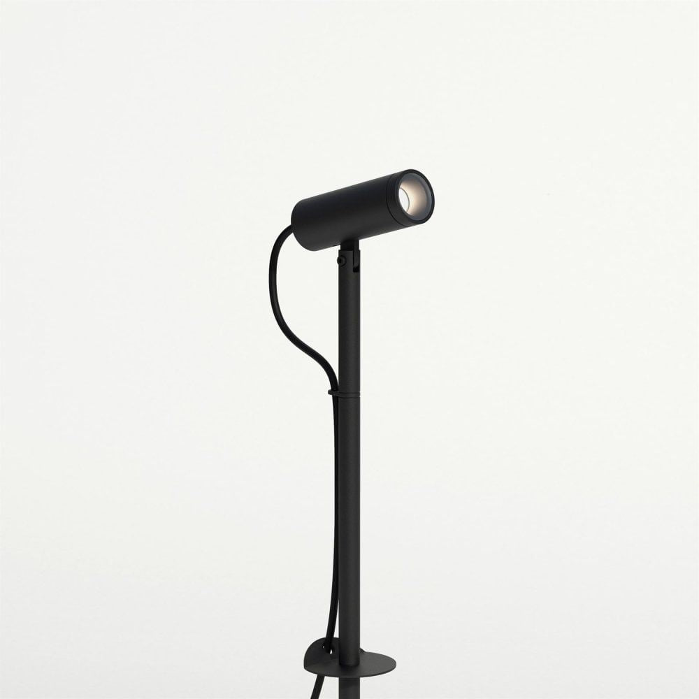 Astro  1426002 Myos LED Outdoor Spiked Spotlight Textured Black