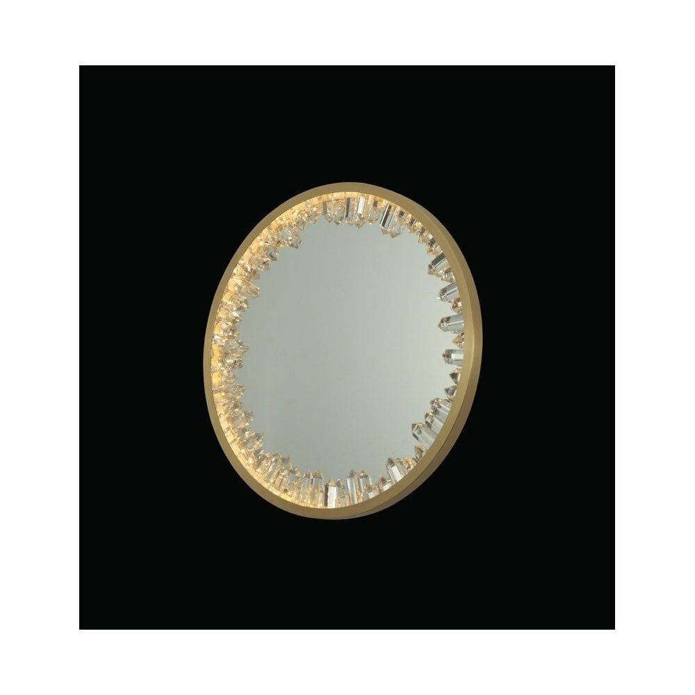 Avivo M1801-65-80 Prisma LED Light Mirror Brushed Brass