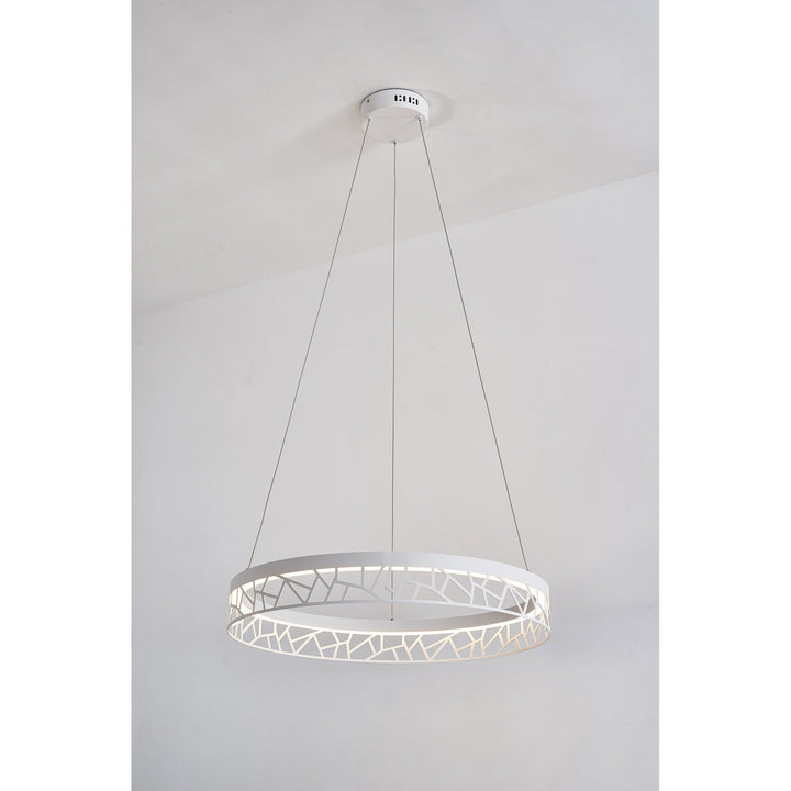 Avivo PD18022-60-1A MW Mosaic LED Light Pendant Matte White