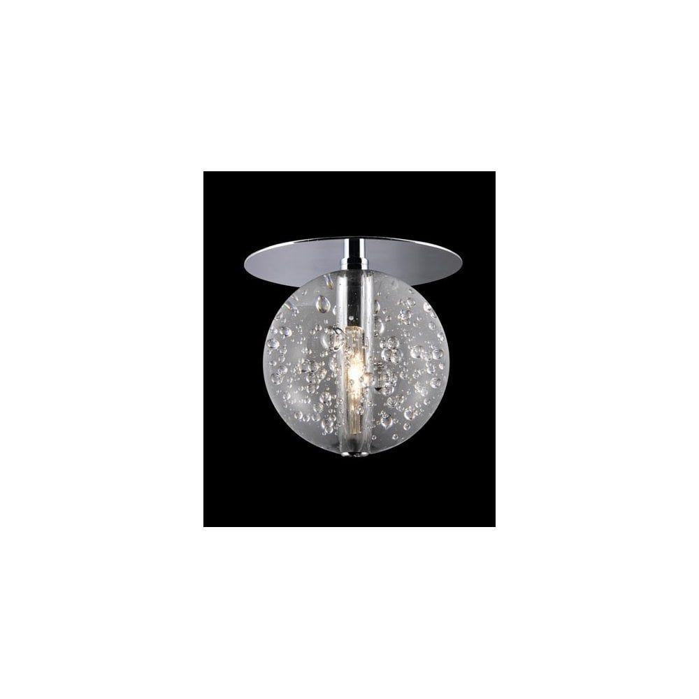 Avivo RX1302-1A Bubbles 1 Light Flush Ceiling Chrome