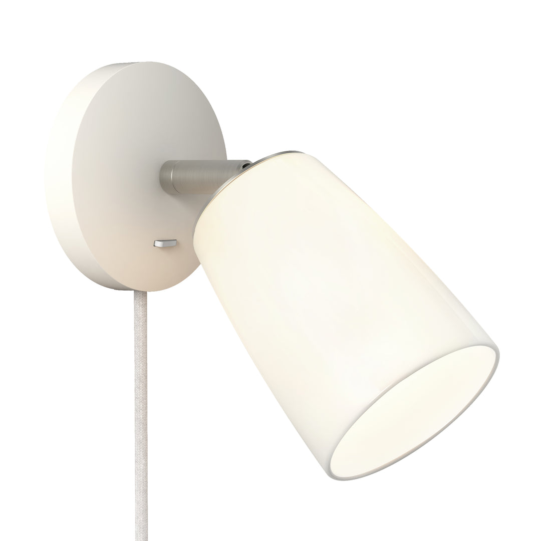 Astro 1467007 Carlton Plug-In Wall Light Porcelain