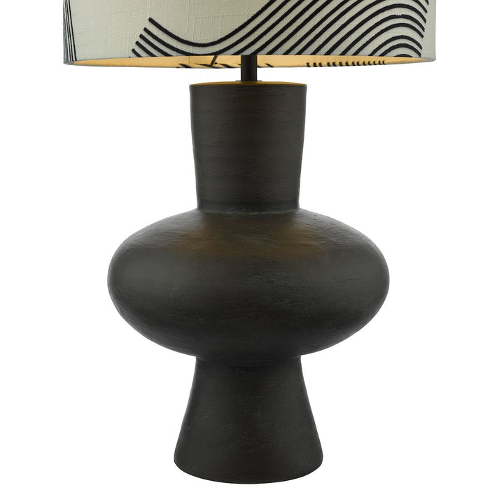 Dar MIH4222 | Miho 1-Light Table Lamp | Black/Bronze