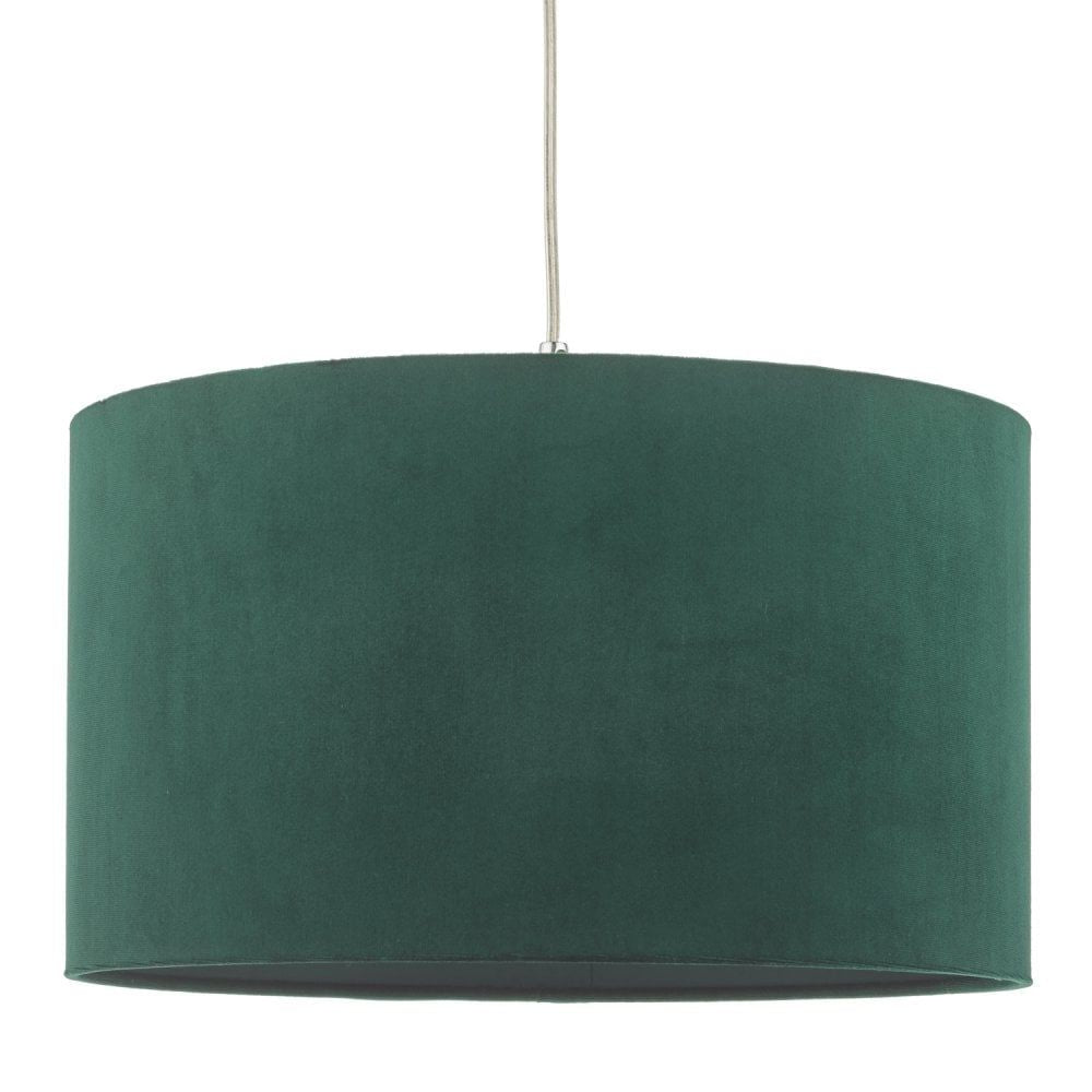 Dar Lighting AKA6524 | Akavia Easy Fit Pendant | Green Velvet