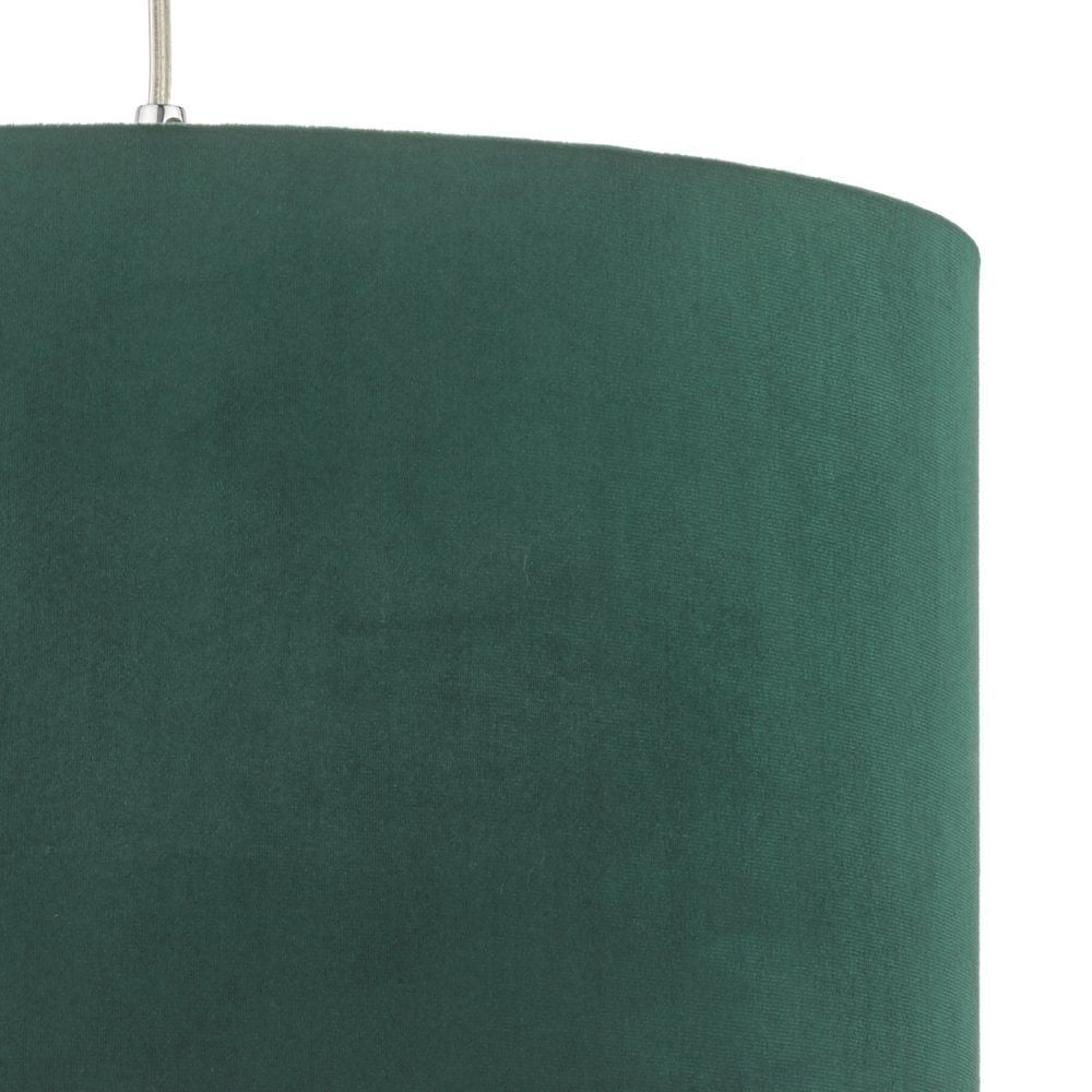 Dar Lighting AKA6524 | Akavia Easy Fit Pendant | Green Velvet