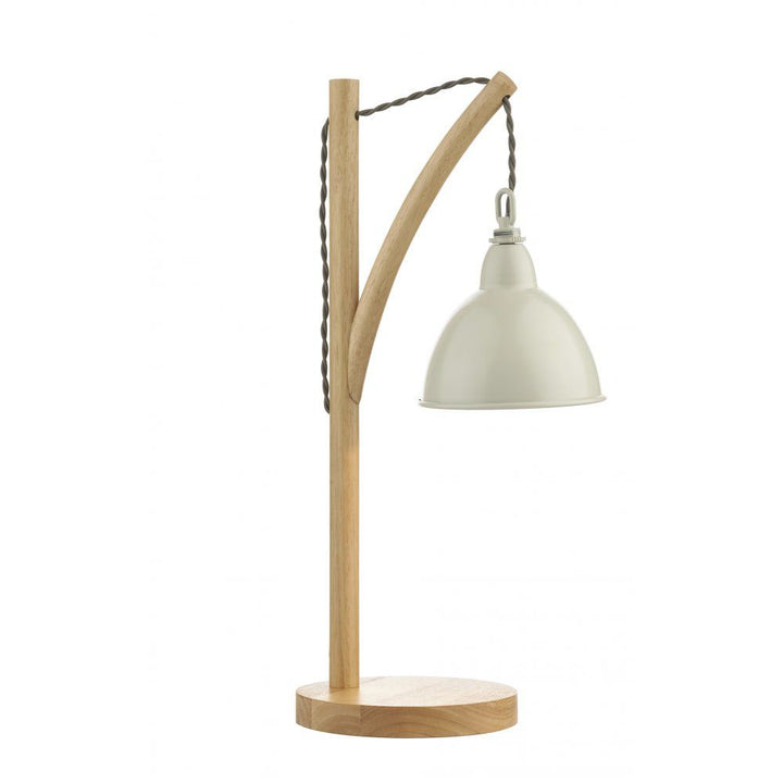 Dar BLY4243 | Blyton | Table Lamp | With Painted Shade | Cream