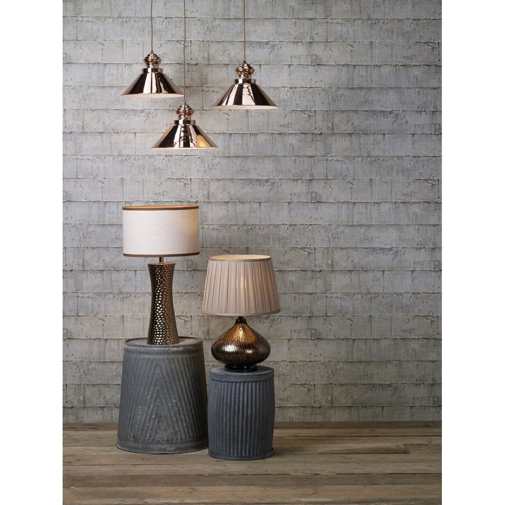 Dar BOK4232/X | Bokara | Table Lamp | Silver | With Shade