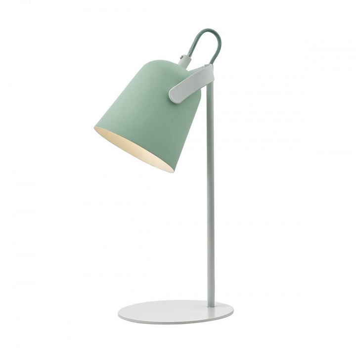 Dar EFF4124 Effie Table Lamp Pale Green And White