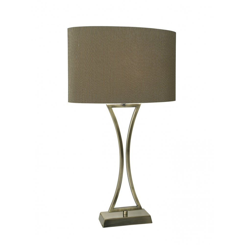 Dar OPO4175 Oporto Wavy Table Lamp