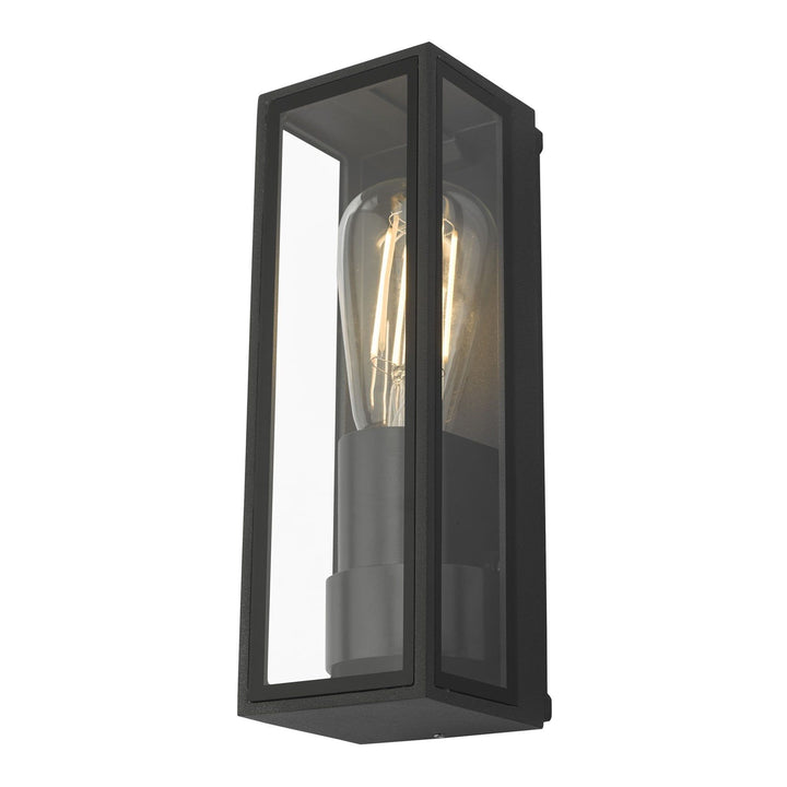 Dar TAR1639 | Taryn | 1 Light Wall Light | Anthracite | IP65