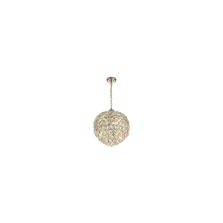 Diyas IL32804 Coniston Pendant 6 Light French Gold Crystal