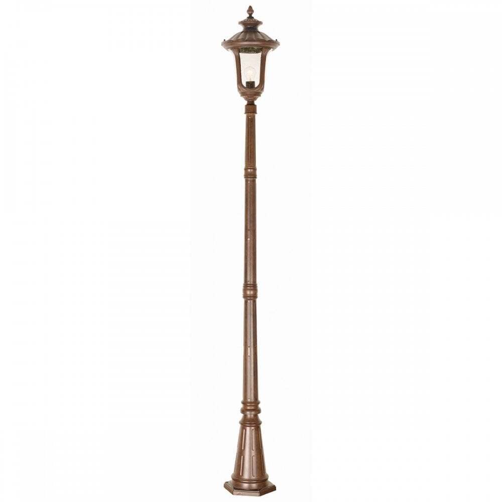 Elstead CC5/M Chicago Medium Lamp-post Rusty Bronze Patina