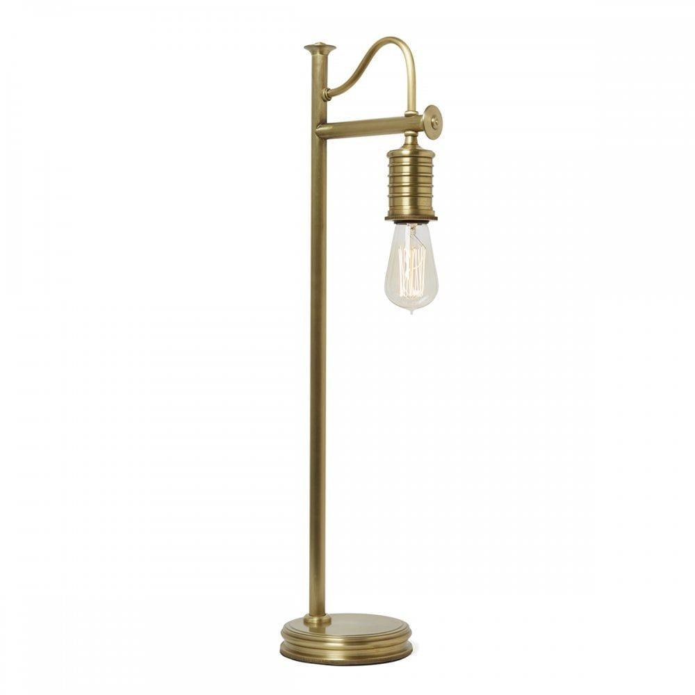 Elstead DOUILLE/TL AB Douille 1 Light Table Lamp Aged Brass