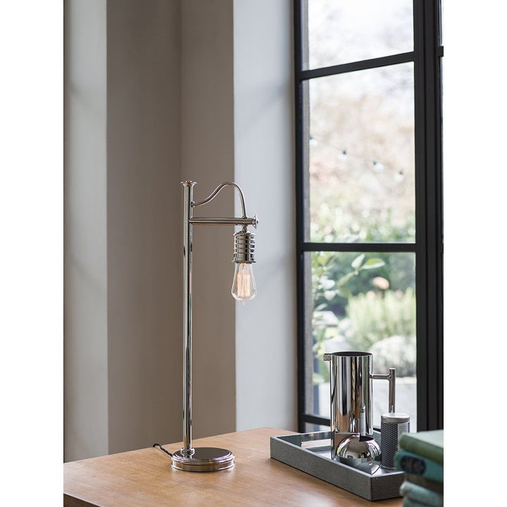 Elstead DOUILLE/TL PN Douille 1 Light Table Lamp Polished Nickel