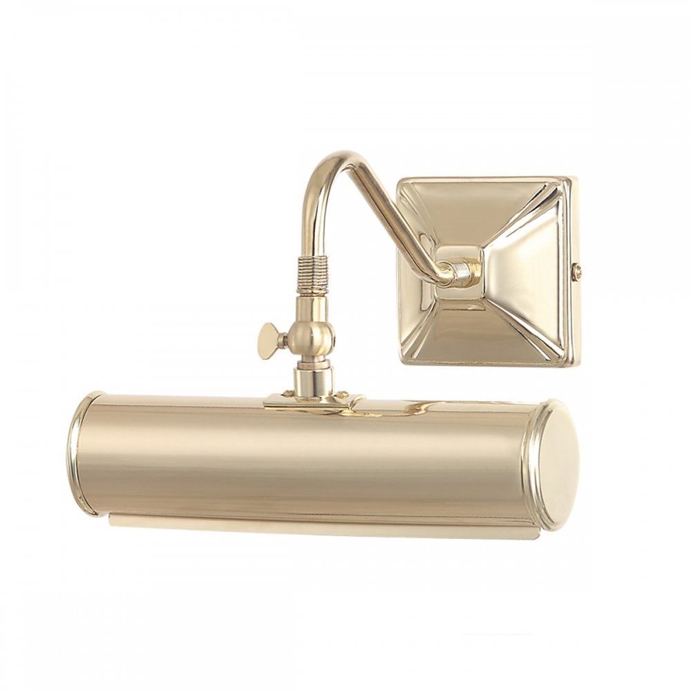 Elstead PL1/10 PB Picture Light One Light Small Picture Light Polished Brass