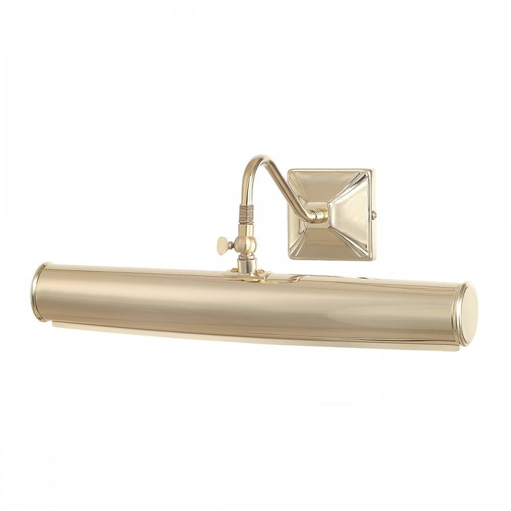 Elstead PL1/20 PB Picture Light Two Light Large Picture Light Polished Brass