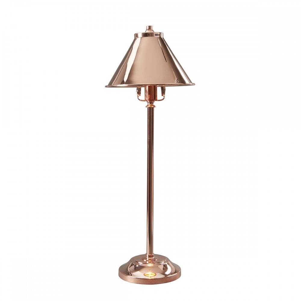 Elstead PV/SL CPR Provence 1 Light LED Stick Lamp Polished Copper