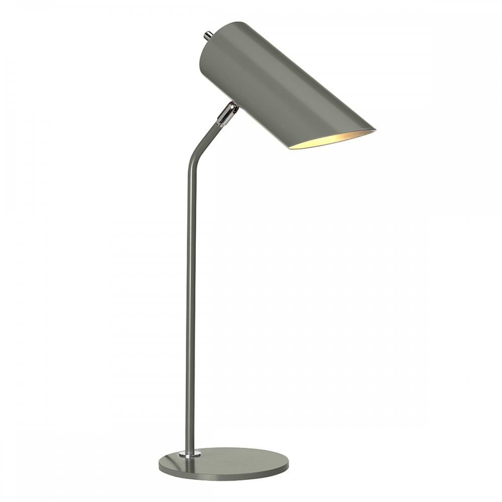 Elstead QUINTO/TL GPN Quinto Table Lamp Dark Grey Polished Nickel