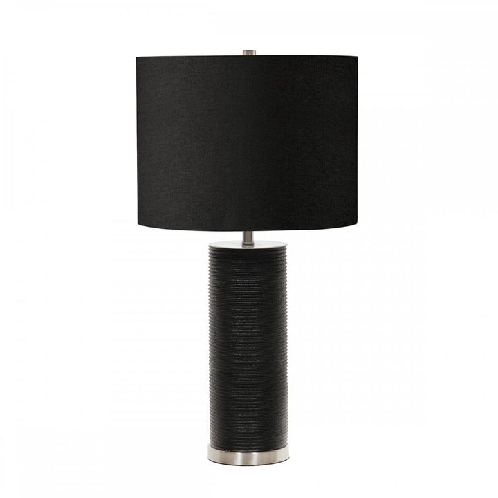 Elstead RIPPLE/TL BLK Ripple 1 Light Table Lamp Black