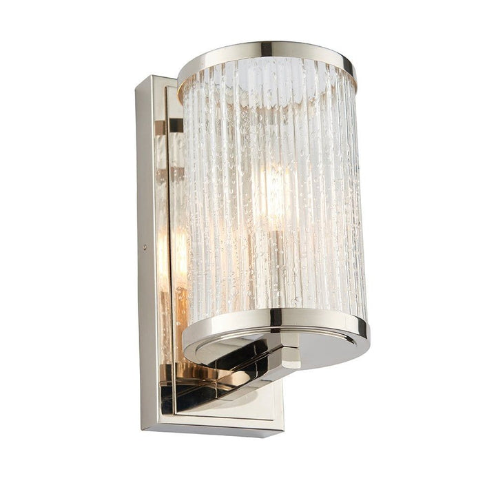 Endon 76259 Easton 1 Light Wall Light Bright Nickel