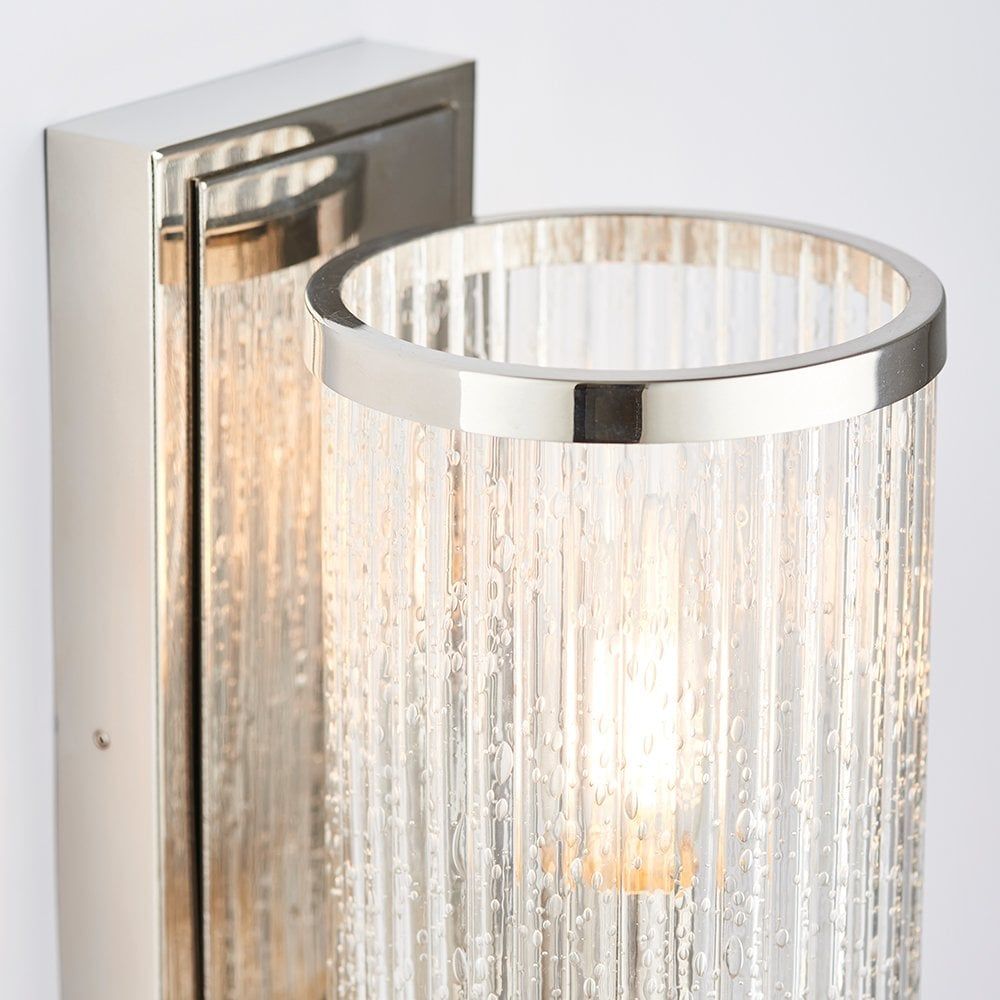 Endon 76259 Easton 1 Light Wall Light Bright Nickel