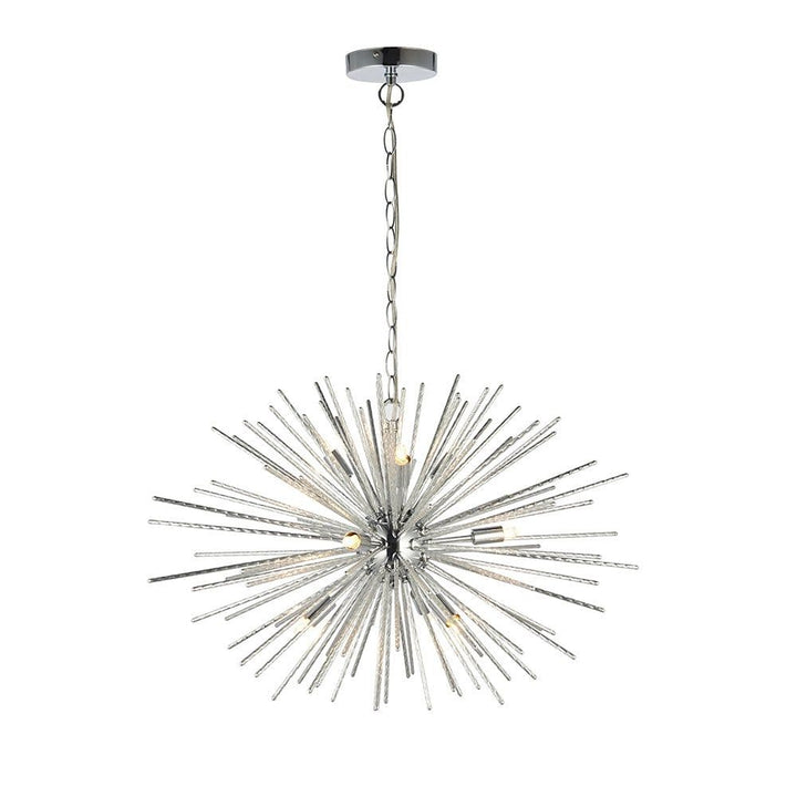 Endon 76350 Lena 9 Light Pendant Chrome Plate